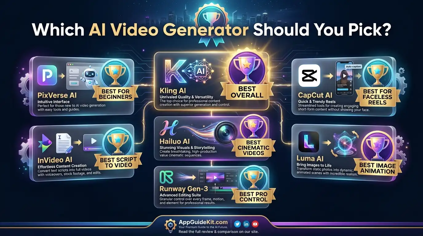 best AI video tools for Reels comparison